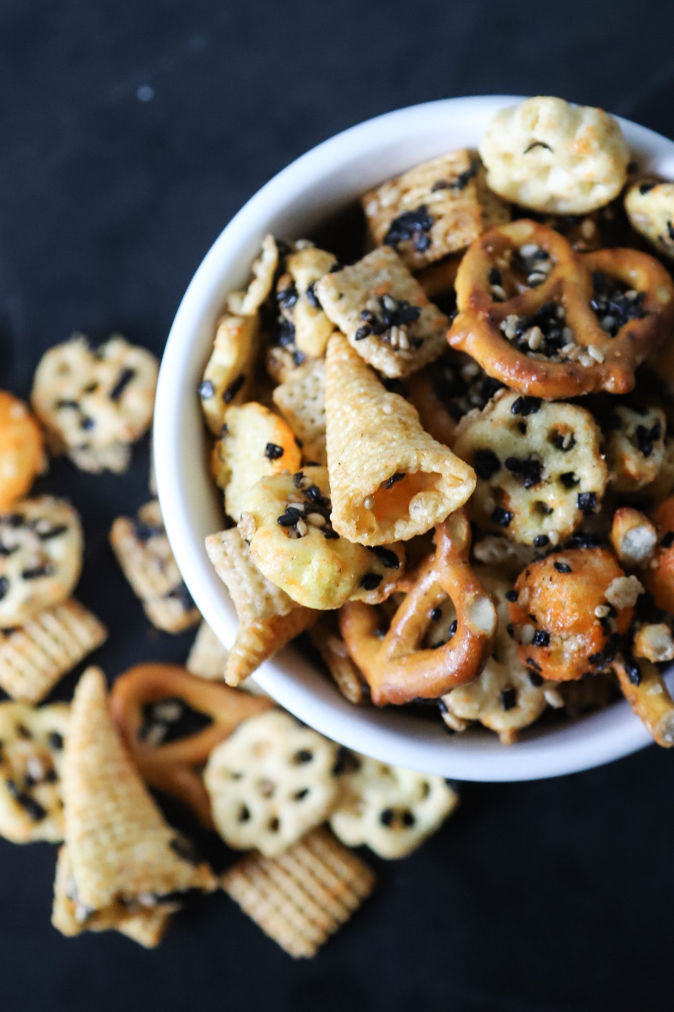 Chex Cereal Easy Christmas Snack Mix KIMBONNI Chex Mix Traditional